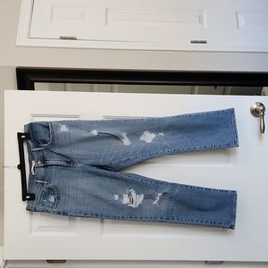 Levis high rise straight